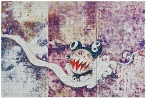 【未開封】村上隆 Takashi Murakami 1000 Pieces Jigsaw Puzzle (1,000 Pieces) パズル Zingaro