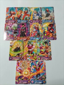 送料無料　ドラゴンボールヒーローズ　Vジャンプ　Pカード PJS 13枚セット　未使用品 孫　悟空　ベジータ