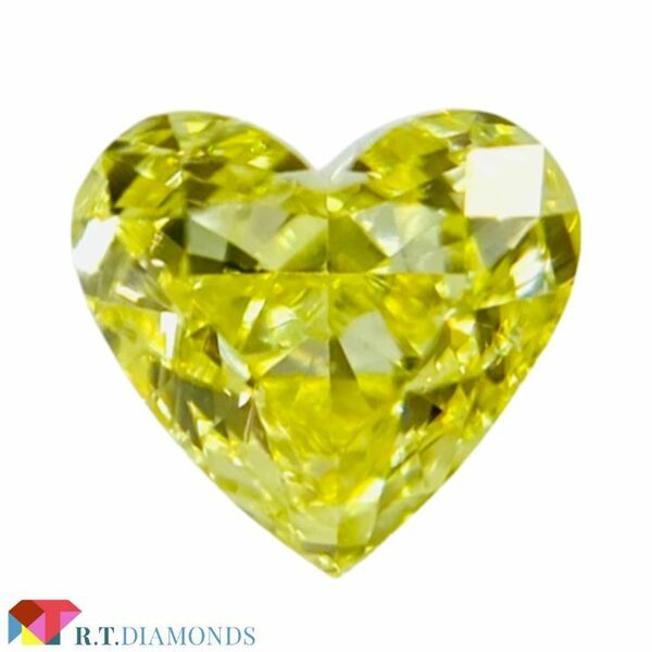 FANCY YELLOW 0.265ct HS/RT2051/CGL