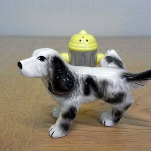 おしっこ犬と消火栓のソルト＆ペッパー S&P 2個で1セット 陶器製の画像4