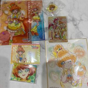 プリキュア展　キュアパパイア　マグネット　スイパラ　プリキュア コラボ　トロピカルージュプリキュア　カード　アニメイト　カフェ