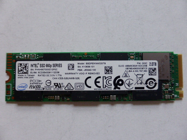 ヤフオク! -「660」(SSD) (周辺機器)の落札相場・落札価格