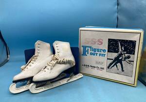 【A7221O087】S.S.S スケート靴 24cm FH-400 フローラー フィギュアスケート アイススケート ブレードガード付き 練習用 箱付き