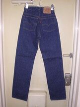 美品 80s 90s USA製 リーバイス Levis 501 デニムパンツ 27/36 濃紺 vintage old 505 ジーンズ リジット_画像2