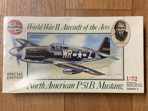 05031 1/72 AIRFIX 02083 World War II Aircraft of the Aces North American P-51B Mustang Special Edition - Lieutenant Henry W. Brown