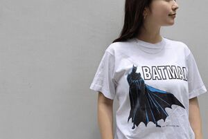 80s〜90s ヴィンテージ バットマン ムービーTシャツ ワンウォッシュ