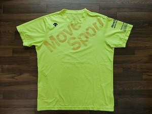 DESCENTE デサント Move Sport ムーブスポーツ Tシャツ タフT DAT-5719 O USED