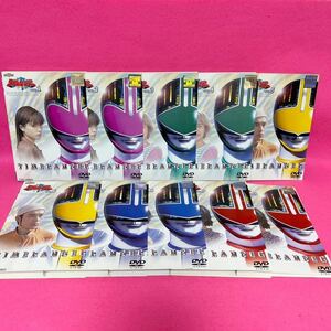 [ new goods case attaching ] Mirai Sentai Time Ranger DVD all 10. all . set special effects rental rental 