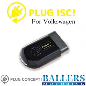 PLUG ISC! VW ゴルフ7.5 BQ ～2019年 アイドリングストップ キャンセラー 差し込むだけで設定完了！ コーディング ワーゲン 日本製