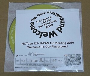 NCT127 JAPAN 1st Meeting 2019 Welcome To Our Playground DVD