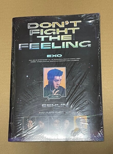 未開封 送料込 EXO - Don't Fight The Feeling SEHUN VER. セフン / SMK1256