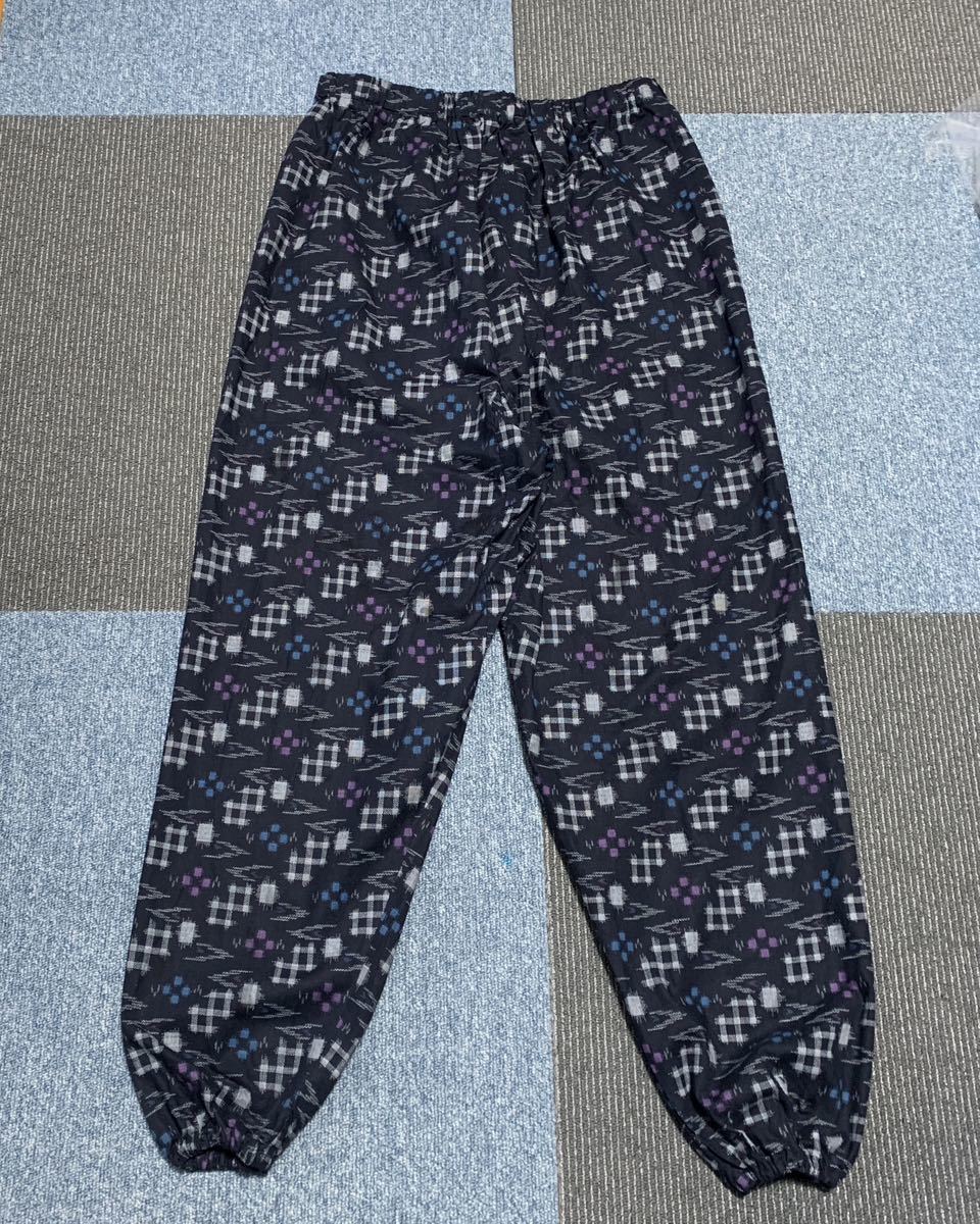 メーカー直売】 TOYOKO ハンドメイド 古布リメイク 絣生地 もんぺ風