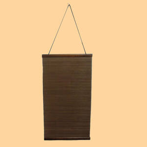 新品 未使用 飾っておしゃれな 竹製 和風 タペストリー 5 幅40cm長さ73cm
