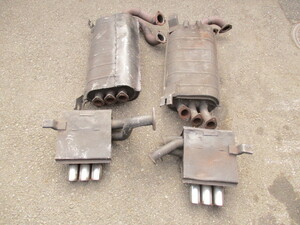  Ferrari 365BB original muffler center . rear. set 