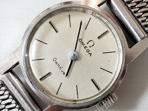 OMEGA オメガ Geneve ジュネーヴ 高級機械式腕時計 手巻式 純正ブレスレット