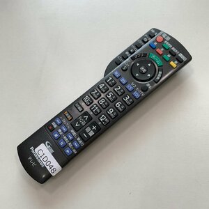 C1D048 【送料１８５円】 TV リモコン / パナソニック Panasonic N2QAYB000847 動作確認済み★即発送★ テレビ