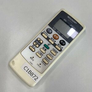 C1B872 【送料１８５円】エアコン リモコン / SHARP シャープ A706JB 動作確認済み★即発送★