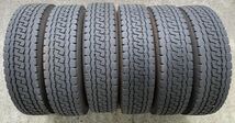 M812 205/85R16 117/115 ブリヂストン エコピア 6本 中古検エルフキャンターa 2020_画像1