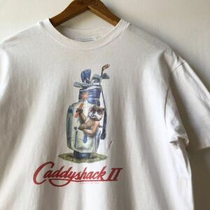 80s Caddyshack 2 Tシャツ L USA製 ビンテージ 80年代 ボールズボールズ 2 コメディー 映画 ムービー アメリカ製 オリジナル ヴィンテージ