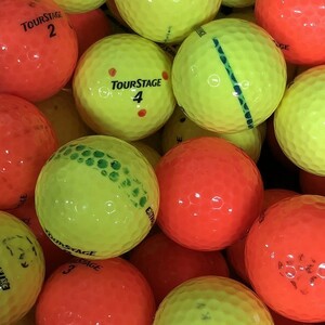 Lost Ball Tour Stage Extra Distance Color Ball 20 A+AB Rank Marker использовал мяч для гольфа Lost Tourstage Eco Ball