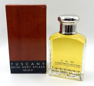 ★タスカニー aramis・TUSCANY BRISK BODY SPLASH(★ボディ ローション) ★100ml BOTTLE・★未使用/開封展示/地下冷暗倉庫保管品