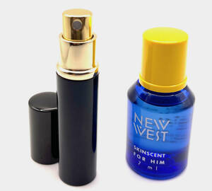 ★ARAMIS・NEW WEST SKINSCENT FOR HIM 7ml Bottle with a Bonus (★同香水 3.5ml入SPRAY ATOMIZERの特オマケ付)・箱無