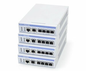 【4台セット】NEC UNIVERGE IX2105 電源内蔵小型VPNルータ 2系統5ポート1000BASE-T 10.2.40 WebUI/NetMeisterサービス対応 設定初期化済