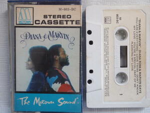 [ reproduction verification settled US record cassette ]Diana Ross& Marvin Gaye / Diana & Marvin Diana * Roth /ma- vi n*gei