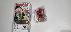 仮面ライダーキッズ　指人形　仮面ライダーダブル　W　ヒートメタル　箱あり