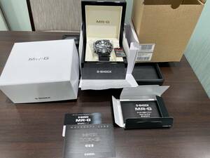 Новый неиспользованный Casio G-Shock MR-G MRG-BF1000R-1AJR Frogman Frogman с Frogman Box с коробкой с меткой в ​​мае 2011 года.