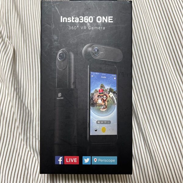 Insta360 ONEです。動作確認等の為に2、3回取り出しましたが、使わずにずっとしまっていました。