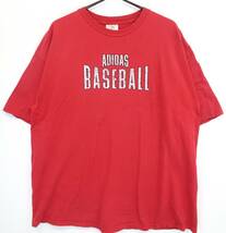 adidas　アディダス　ベースボール　ビッグプリント　前面プリント　Tシャツ　T-150_画像1