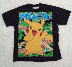 T-351【新品未使用】ポケモン　ラップTEE　BOOTLEG　TEES　ラップTEE　pikachu ピカチュウ　XLサイズ　Tシャツ　両面プリント 