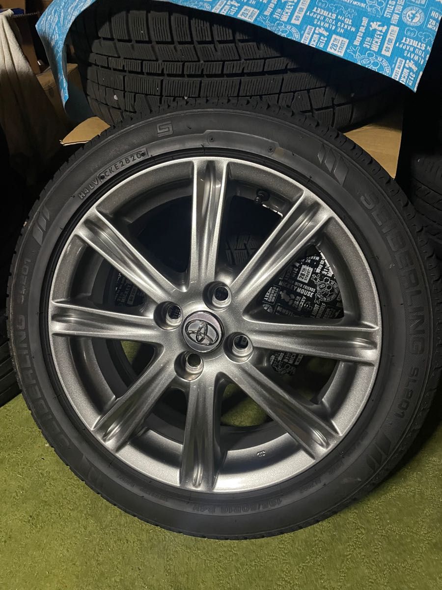 少量生産 TOYOTA 195/50/16 AQUA オプションホイール タイヤ