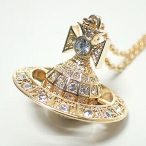 AB095 Vivienne Westwood o-b necklace Gold 