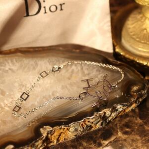 Christian Dior LOGO DESIGN CHAIN BRACELET/クリスチャンディオールロゴデザインブレスレット