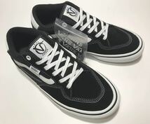 未使用!! VANS バンズ SKATE ROWAN Black White スケート ローワン ゾリラ 黒 x 白 27cm us 9.0_画像1