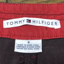 【送料無料】TOMMY HILFIGERワイドパンツ　ダークワインレッド　8サイズ　トミーヒルフィガーレディース_画像6