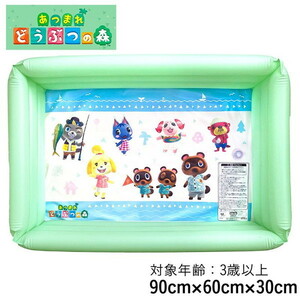  Gather! Animal Crossing винил бассейн водные развлечения примерно W90×D60×H30cm бесплатная доставка новый товар 