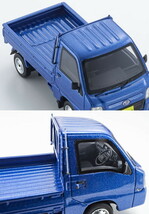 京商オリジナル 1/43 スバル サンバー トラック (ブルー) 完成品ミニカー KSR43107BL　送料無料_画像3