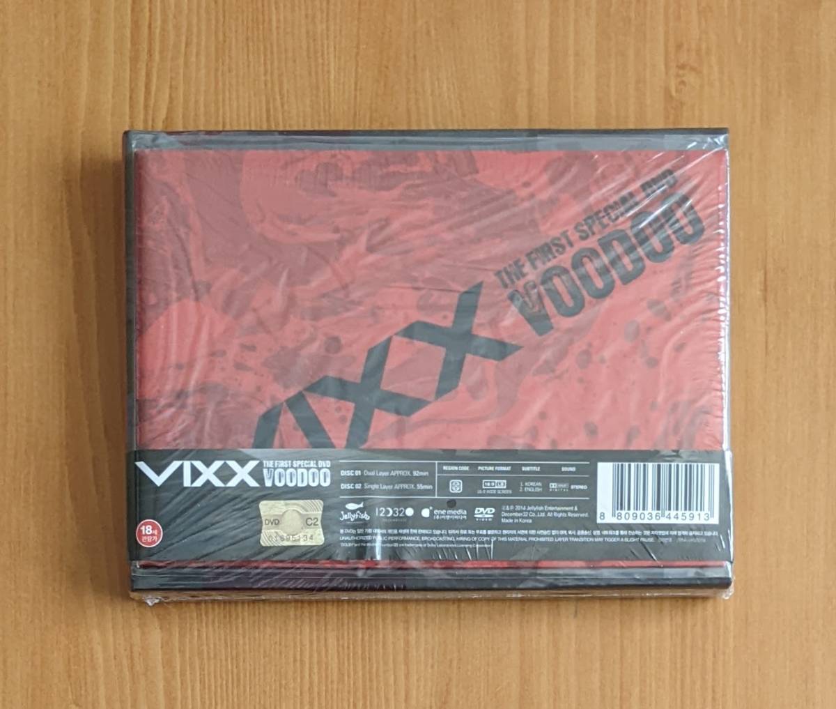 国内発送 新品 韓国版 VIXX The First Special DVD Voodoo 2DVD