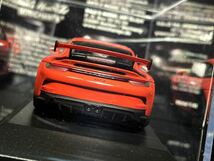 MINICHAMPS 1:43 ポルシェ 911 GT3 2020 限定300 ラヴァオレンジ PORSCHE 992 他 特注 など 同封発送可能_画像5