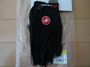 ★ Castelli カステリ Arenberg Gel アランベール ゲル 指付きグローブ BLACK size.S