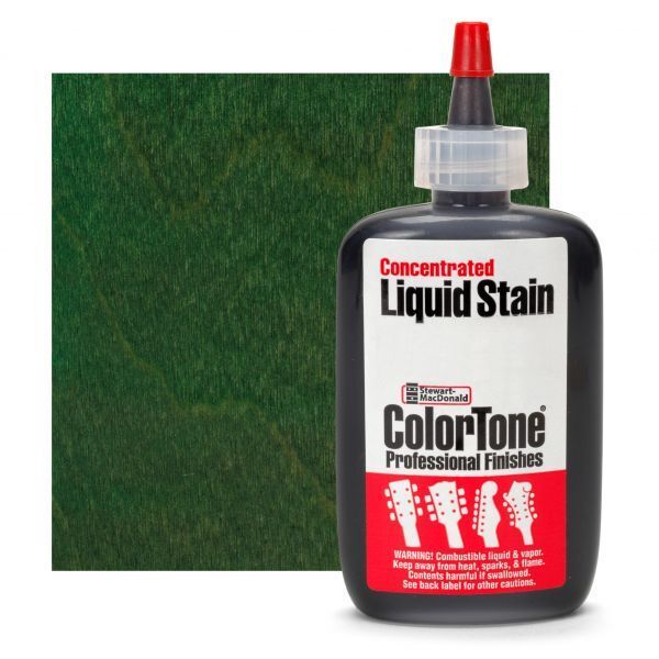 米StewMac社 ColorTone Bright Green 5041 リキッドステイン ボディ&ネックの着色剤 #STEWMAC-CTSTAIN-5041
