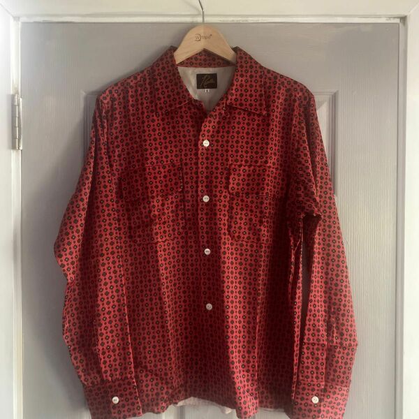 Needles ニードルス Cut off Bottom Classic Shirt S シャツ 美品