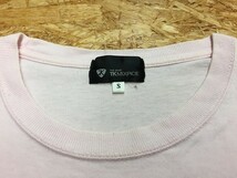 タケオキクチ THE SHOP TK MIXPICE Tシャツ ワンポイントプリント スカルと星 丸首 クルーネック 半袖 綿100% S ライトピンク メンズ_画像2