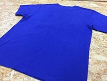 JFA OFFICIAL GOODS Tシャツ 『サッカー/なでしこじゃぱん/2011』 プリント 丸首 半袖 カットソー 綿100% M 青紫 メンズ_画像8