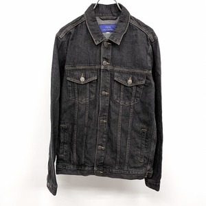  Urban Research ITEMS URBAN RESEARCH Denim Tracker jacket G Jean denim jacket long sleeve cotton 100% 38 black lady's ( men's?)