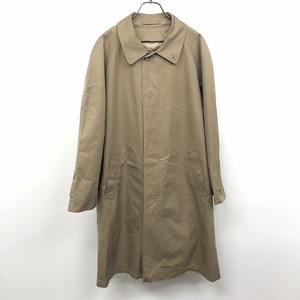  Sanyo SANYO turn-down collar coat button stop long sleeve USA made cotton 100%( lining : fading te-to, liner : wool ) A4 dark beige khaki series men's 