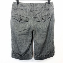 メイソングレイ MAYSON GREY ショートパンツ 裏地付き クロップド ダブル 無地 テーパード 服 ウール×ポリウレタン 1 杢グレー レディース_画像2